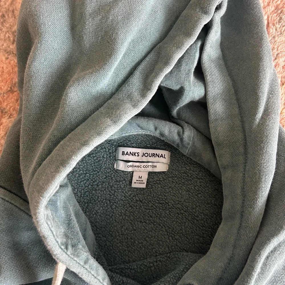 Banks Journal Teal Hoodie - Picture 2 of 2